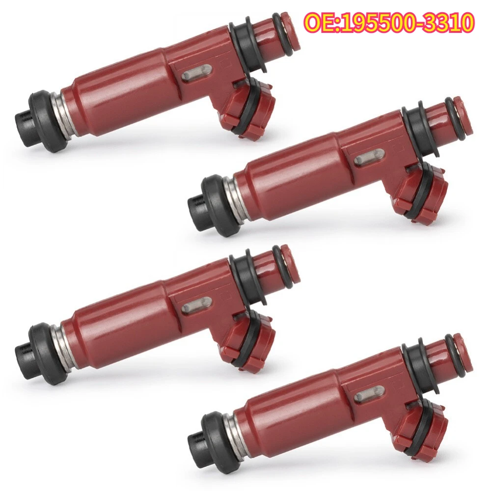 

High quality New For 4pcs 195500-3310 Fuel injector BP4W-13-250 For Mazda Miata 1999-2000 1.8L L4 FJ584