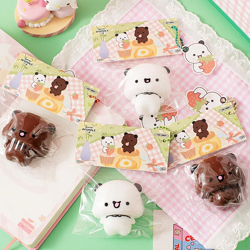 Bubu Dudu Squishy Panda Bear Squeeze Toy Stress Slow Rising Decompression Sensory Toy Funny Gift