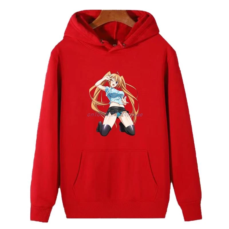 Irina Shidou Imouto Rias Gremory High school Hentai Girl graphic Hooded sweatshirts winter thick sweater hoodie fleece hoodie