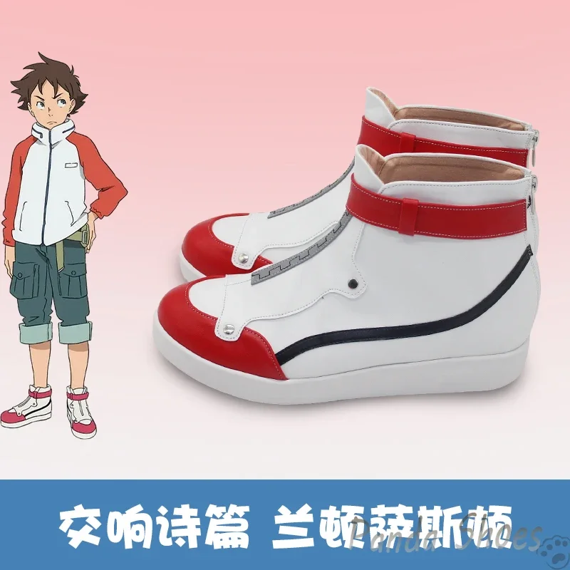 Anime salmos de planetas Eureka siete Renton Thurston zapatos de Cosplay Anime Cos Comic Cosplay disfraz Prop zapatos para Con Halloween