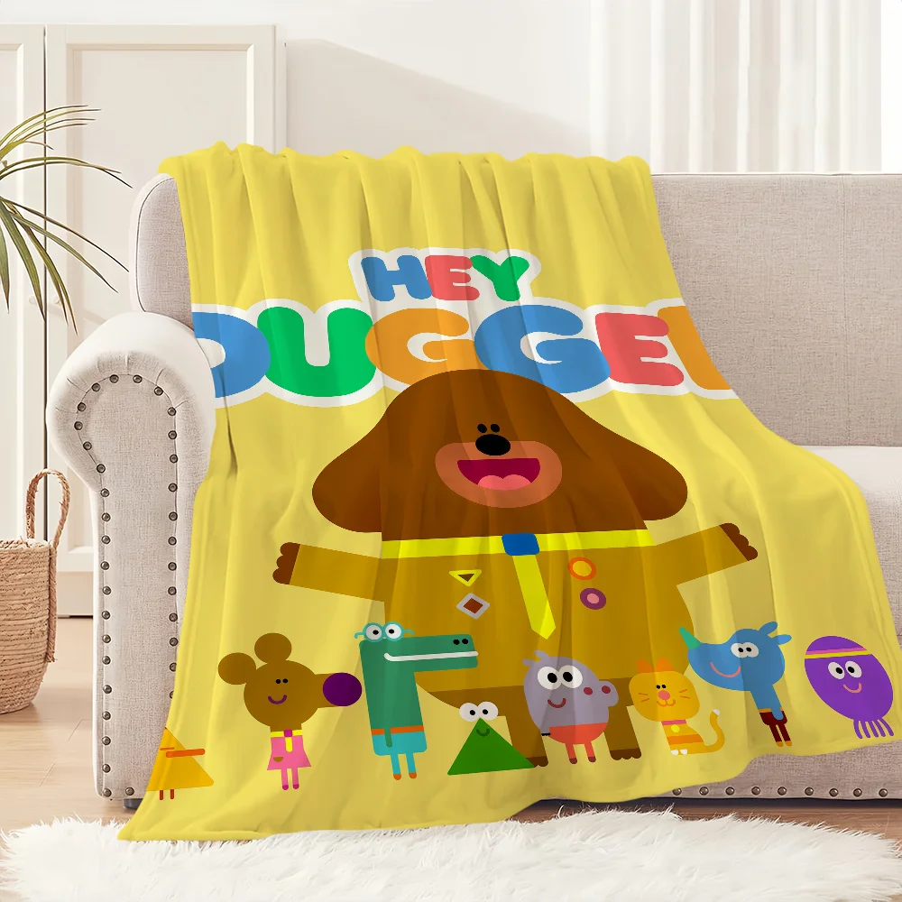 Милое домашнее фланелевое теплое комфортное мягкое плюшевое одеяло с рисунком Hey D-Duggees для дивана, гостиной, офиса, спальни, подарок для путешествий Милое домашнее фланелевое теплое комфортное мягкое плюшевое одеяло с рисунком Hey D-Duggees для дивана, гостиной, офиса, спальни, подарок для путешествий