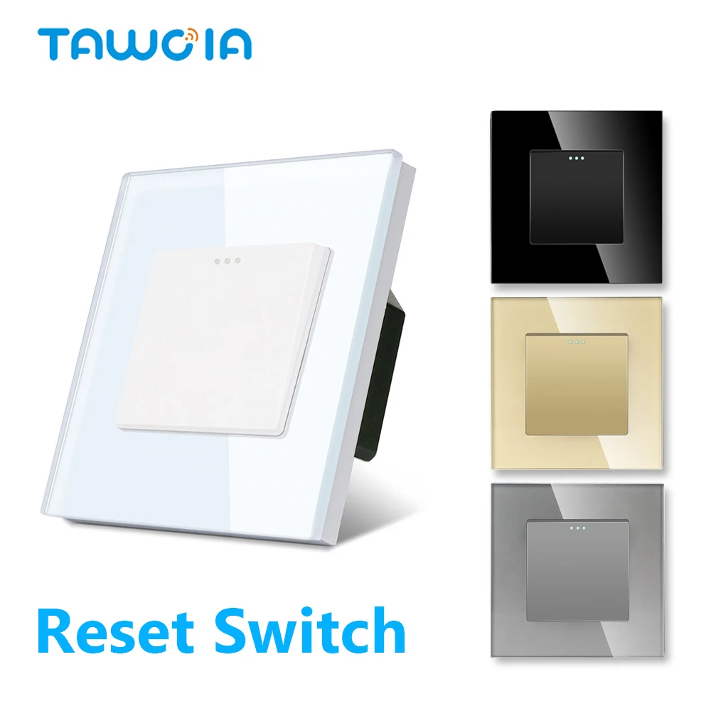 TAWOIA Reset Switches Automatic Rebound 1Gang Doorbell Push Button Switch Mechanical Wall Switches Return To Initial Position