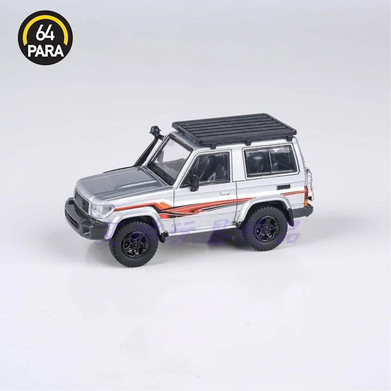 PARA 1:64 Land Cruiser LC71 Legierung Automodell Sammlung Ornament Geschenk