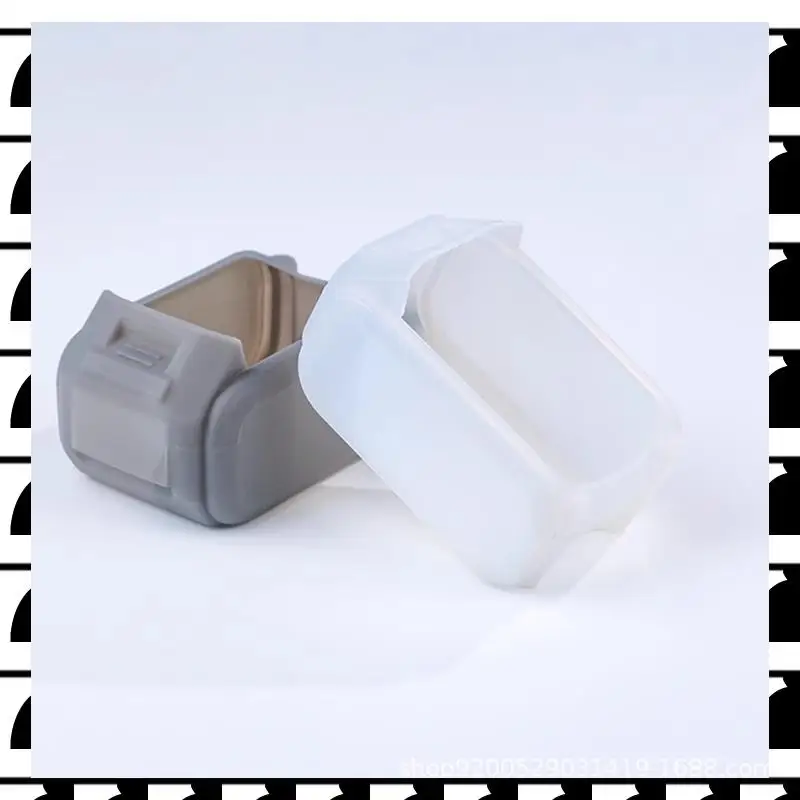 

A44U чехол для аккумулятора, силиконовая верхняя защитная часть для 20 В, 4,0 Ач/5,0 Ач, чехол для аккумулятора в сборе, аксессуар серого цвета