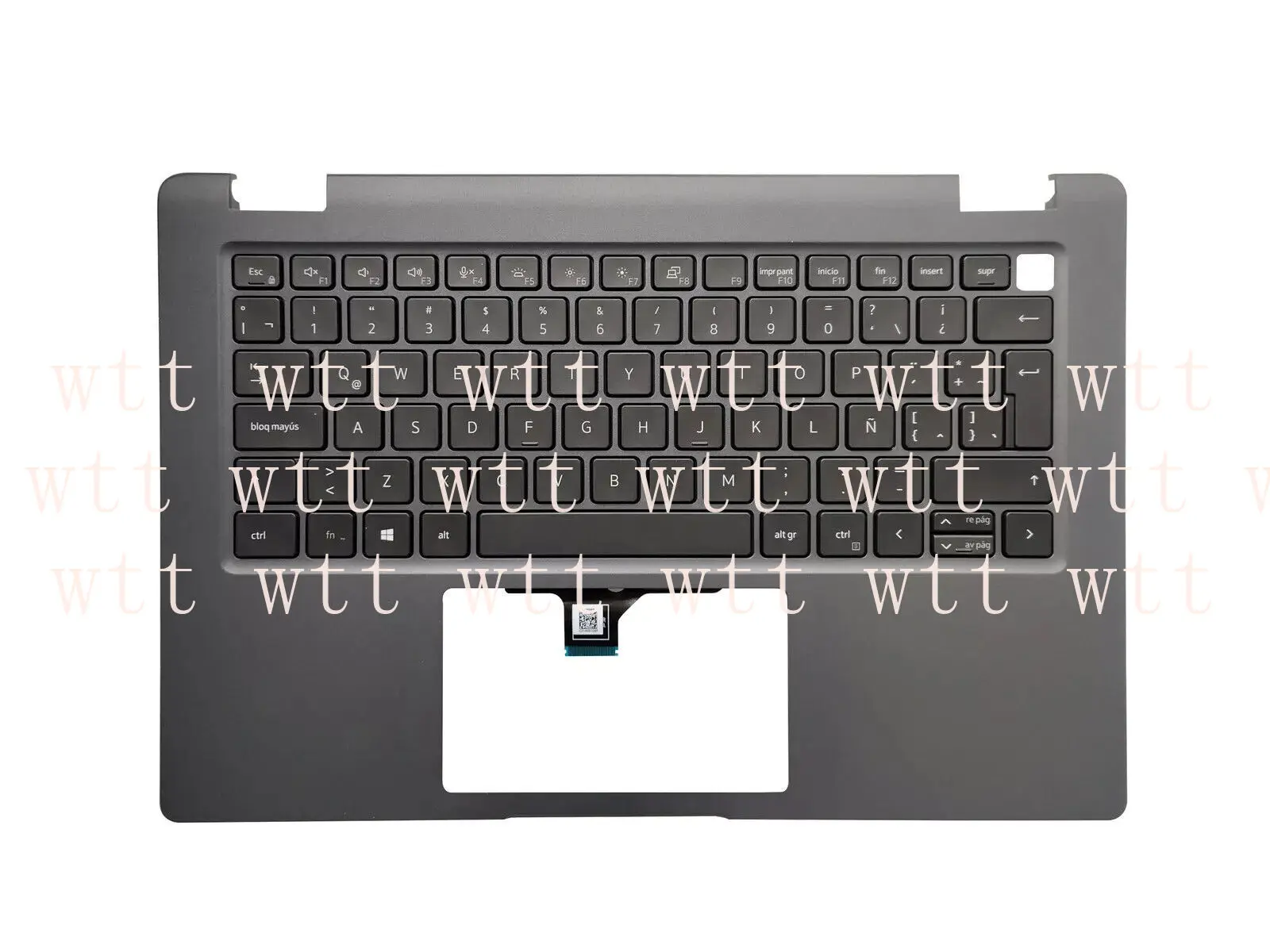 

For Dell Latitude 3440 E3440 0R2DCD R2DCD Palmrest Cover Backlit US Keyboard