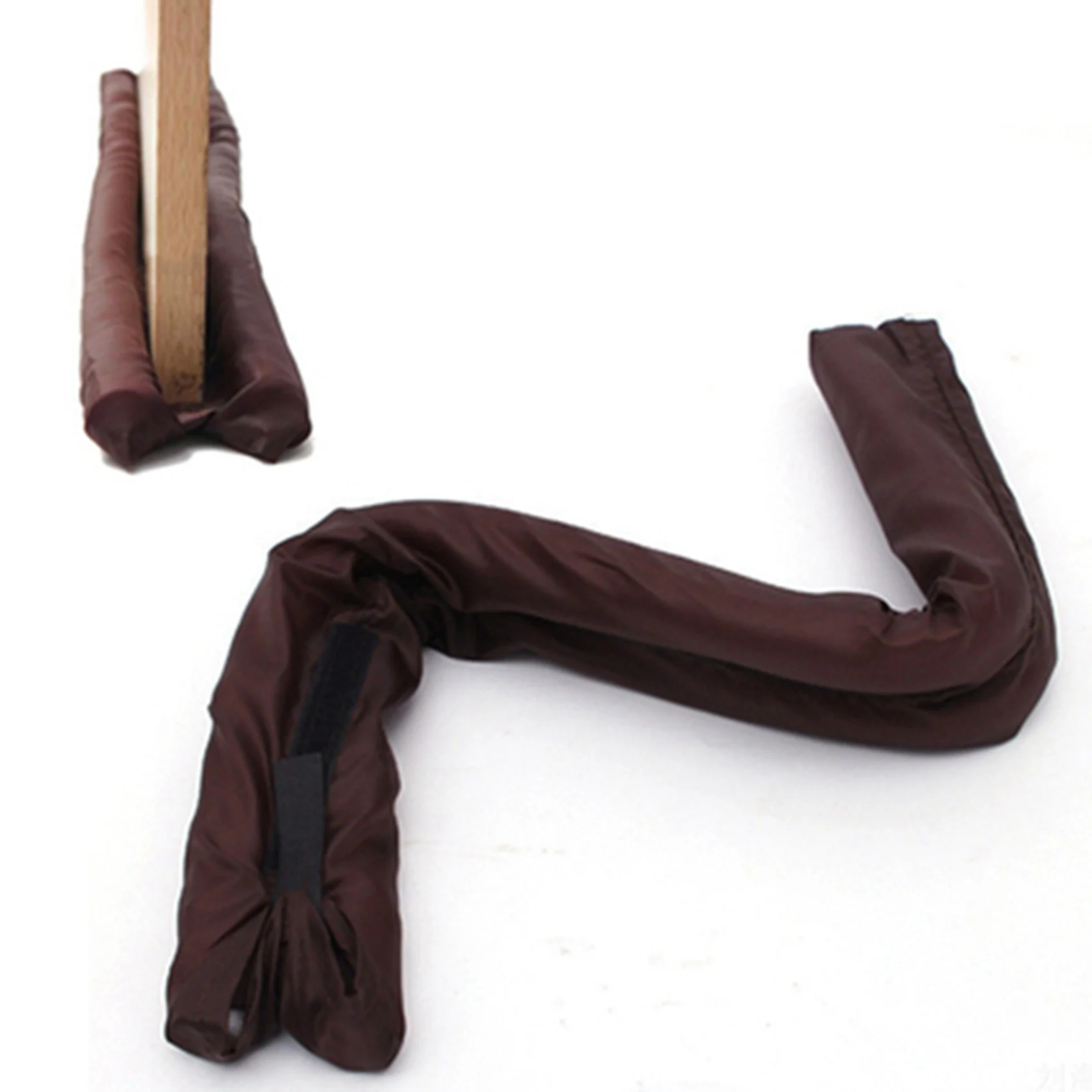 Exquisite-2X Twin Door Draft Dodger Guard Stopper Energy Saving Protector Doorstop Home Decor