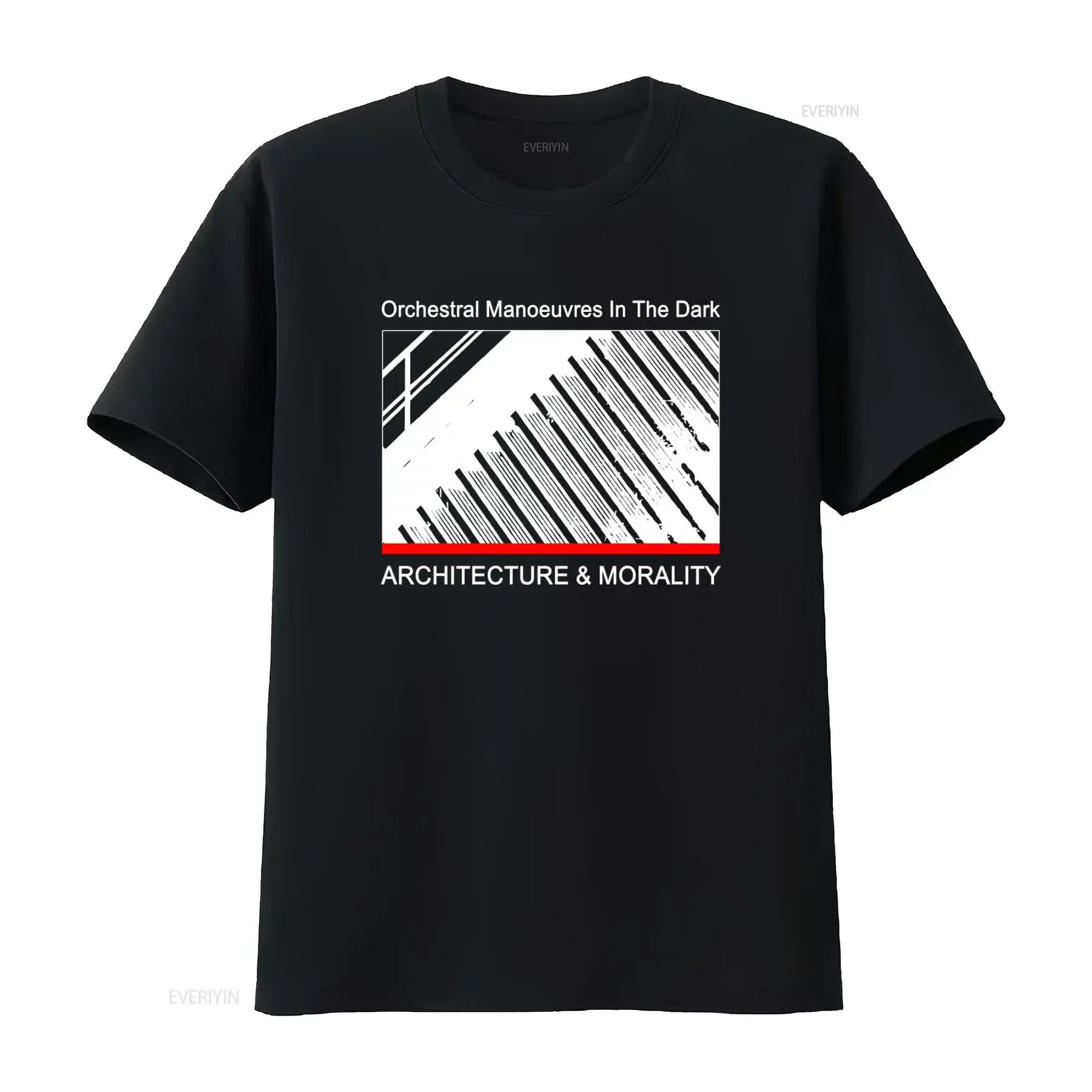 Orchestral Manoeuvres in the Dark T Shirt OMD Architecture Morality New Wave Synth Pop Design vintage Washed Slightly Casual