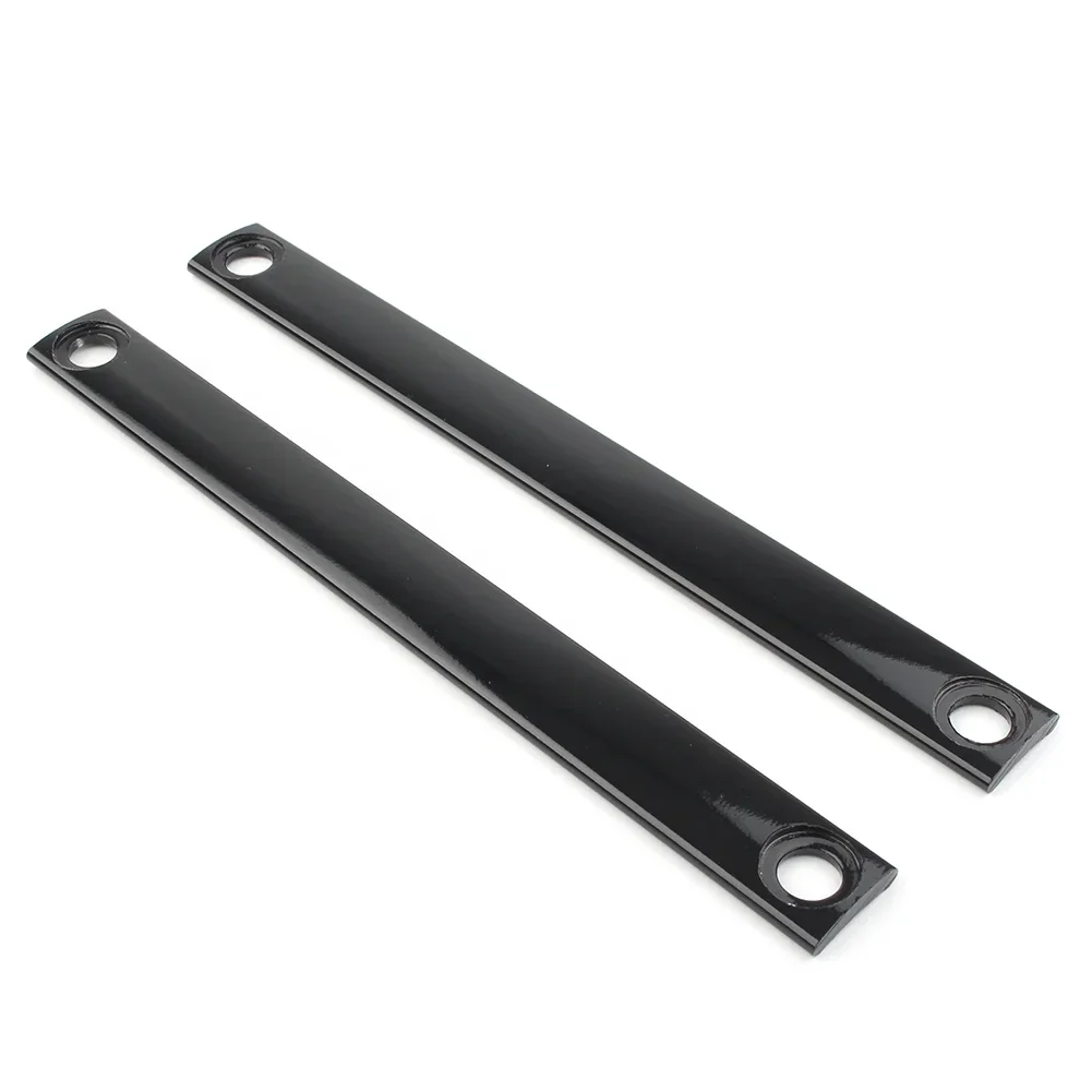

for Harley Davidson FLST 1996-UP CNC Aluminum 1 Pair Black Motorcycle Fork Panel Accent Strips Fits