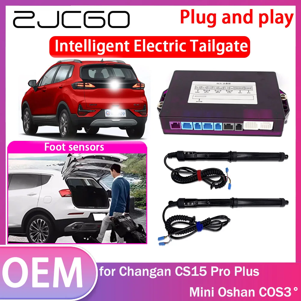 

ZJCGO Electric Tailgate Lift Drive Trunk Opening Tail Gate Lift Soft Close for Changan CS15 Pro Plus Mini Oshan COS3°