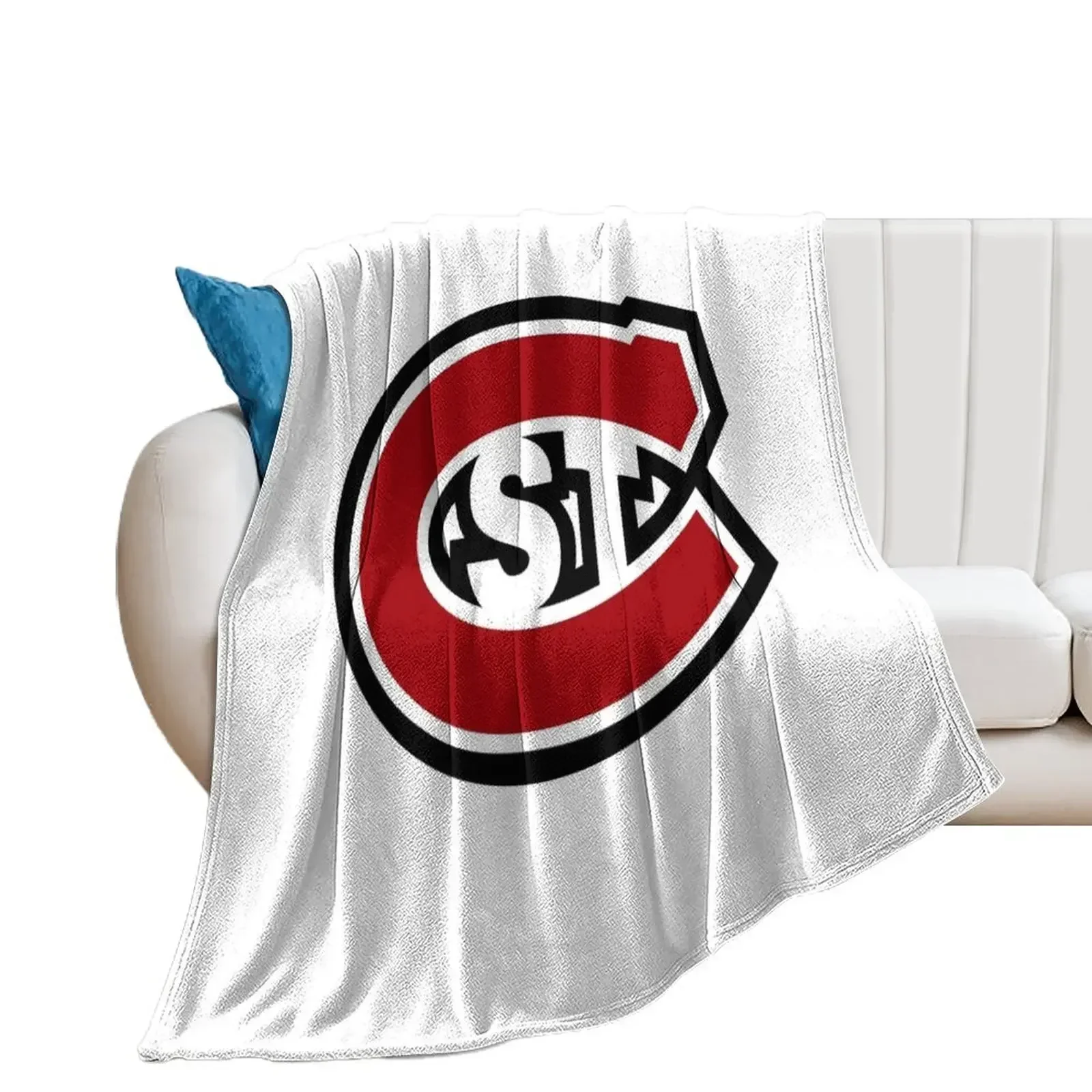 

St. Cloud State Huskies Throw Blanket Shaggy Luxury Thicken Blankets