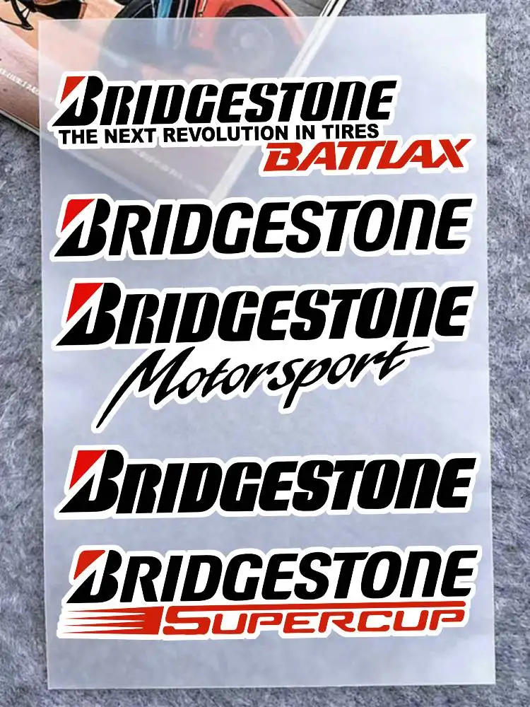 AliExpress Bridgestone For BRIDGESTONE Reflective Motorcycle Stickers Waterproof Vinyl Decals For Motorbike Helmet Fuel Tank Bike