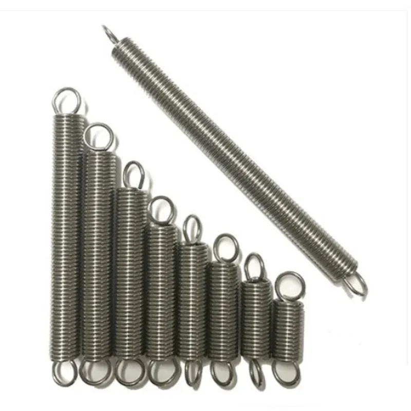 Produktbild von 2 Spannfedern Mit Haken – Zugfeder, Länge 240 Mm, Durchmesser 3 Mm, Außen-Ø 22 Mm, Aus Federstahl
