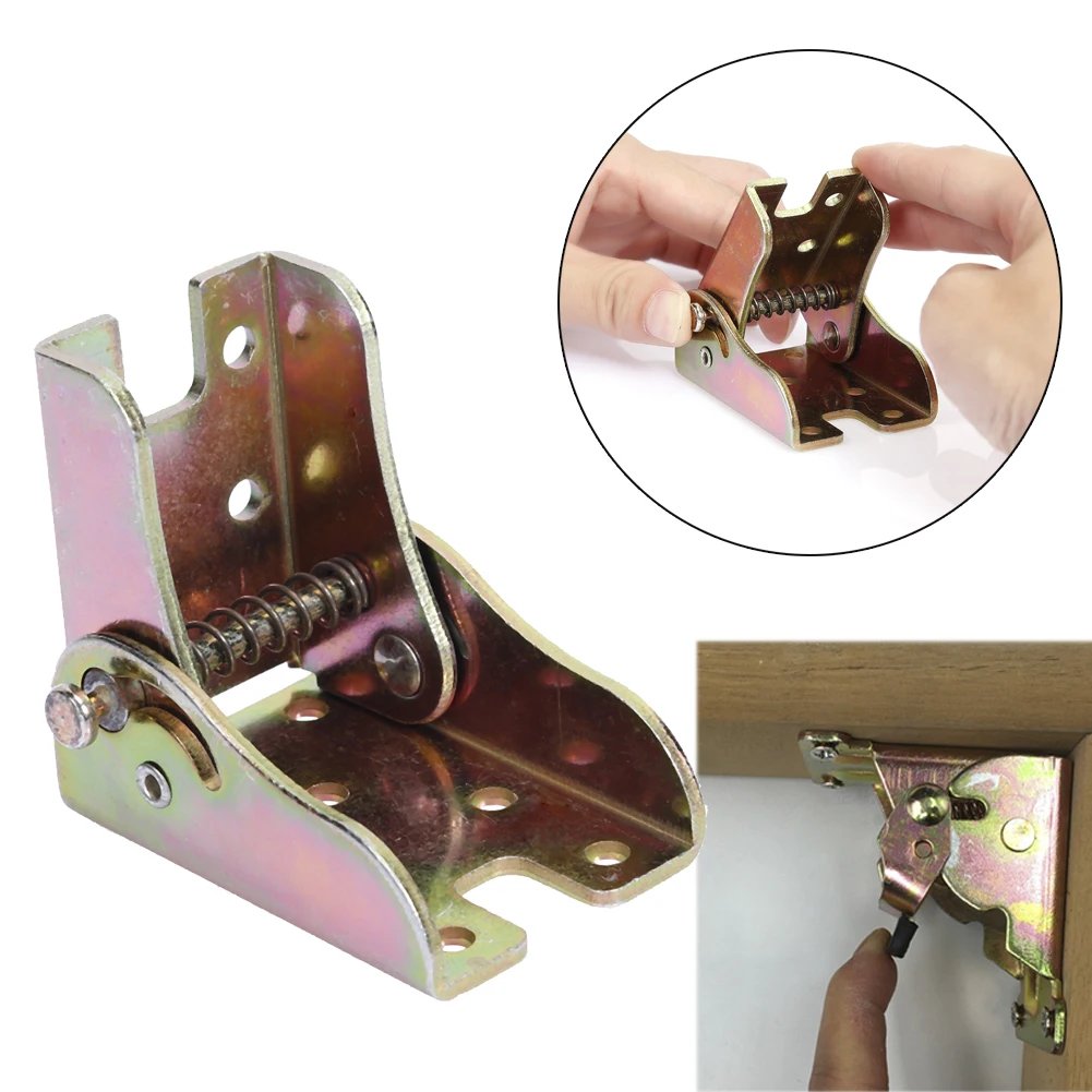 Mesa durável portátil pernas suportes, cadeira de aço extensão dobradiças, conveniente multi-função prático Hardware acessórios