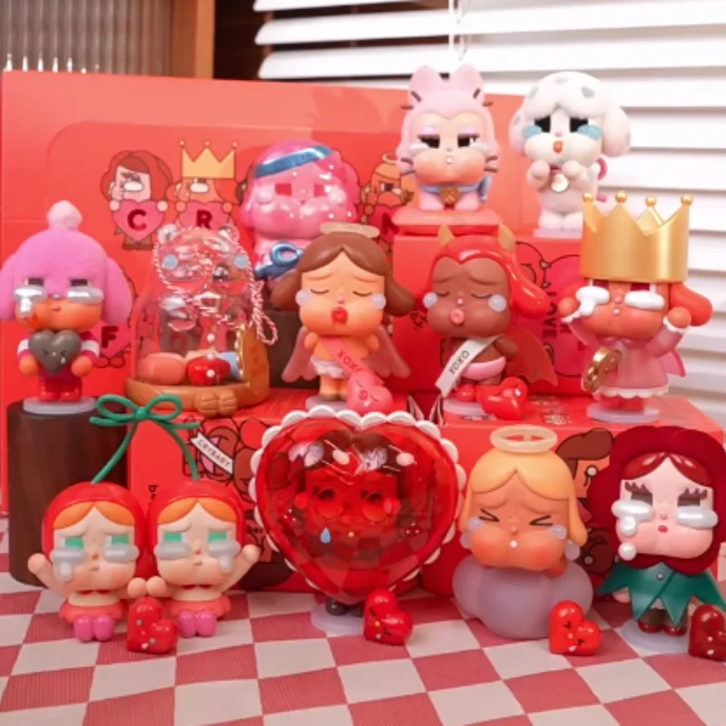 New Genuine Crybaby Crying For Love Series Blind Box Valentine'S Day Gift Trendy Toys Love Atmosphere Design Mystery Box As Gift