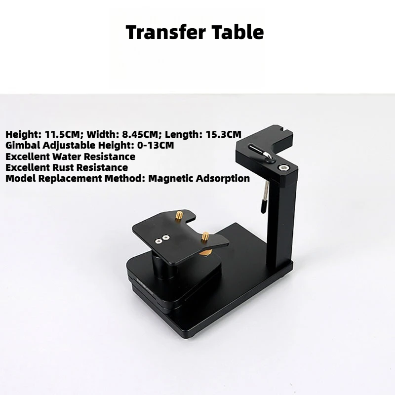 Dental New Universal Base 5×1 Tooth Arrangement Kit Semi adjustable Accessories Facebow Transfer Table Gimbal Universal Joint