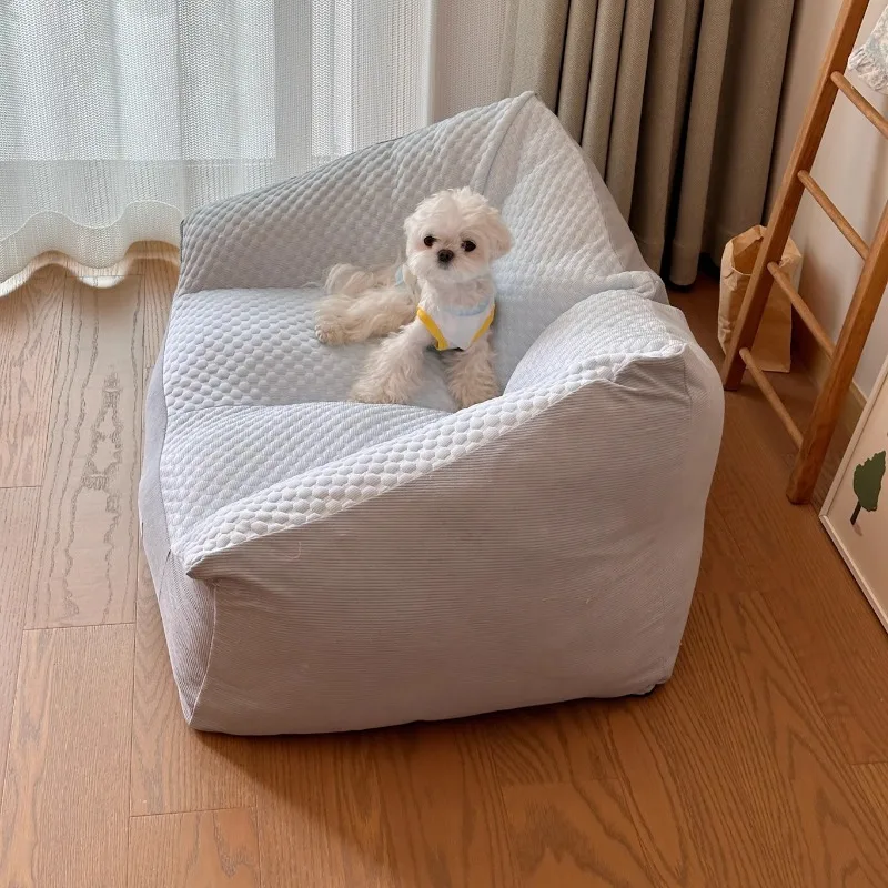 

Nordic Sofa Living Room Sofas Tatami Small Creative Lazy Small Sofa Light Luxury Soft Rabbit Velvet Home Leisure Single Sofas