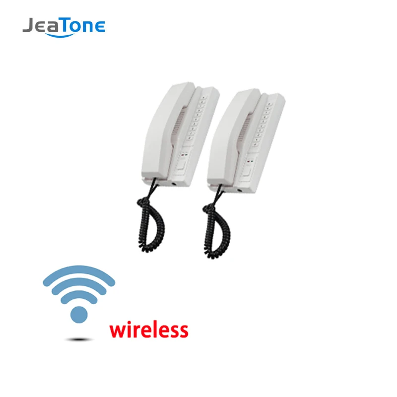 Jeatone  Wireless Intercom System Secure Interphone Handsets Expandable for Warehouse Office interphone maison home phone voip