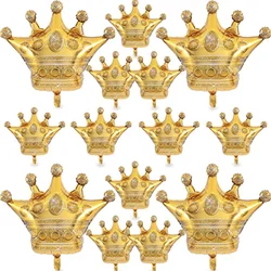 14PCS/PACK Size Crown Aluminum Film Balloon Party Decoration Set