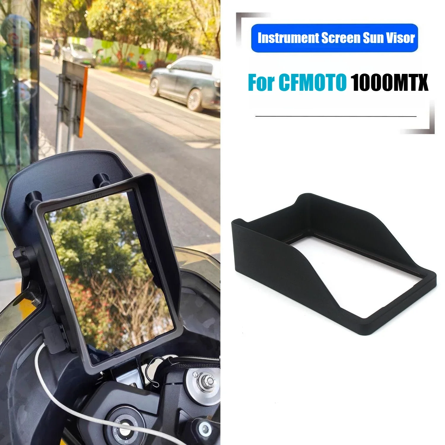 For CFMOTO 1000MTX 1000MT-X CF Moto 1000 MT-X Motorcycle Accessories Instrument Screen Sunshade Guard Protection Sun Visor Cover