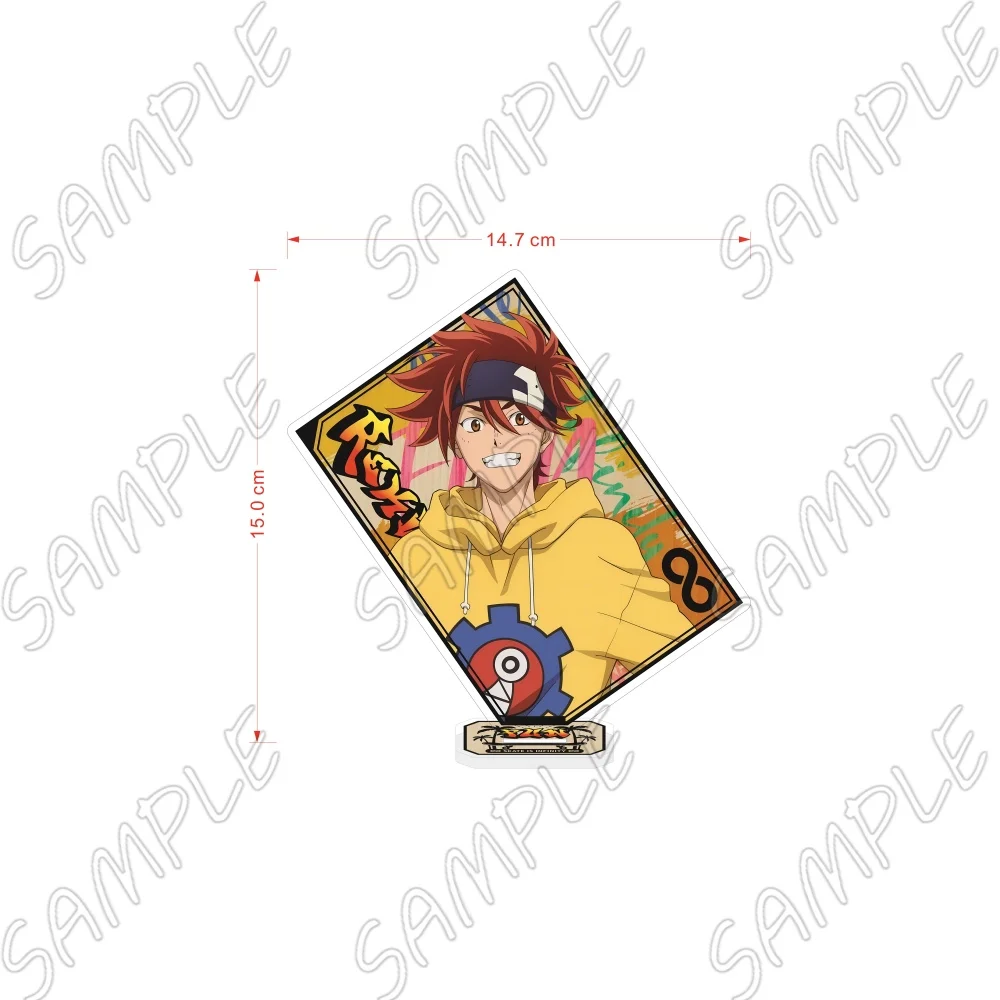 Anime SK8 the Infinity Acrylic Stand Keychain 15CM Reki Kyan Langa Hasegawa Kaoru Sakurayashiki Desktop Ornament Fan Collection