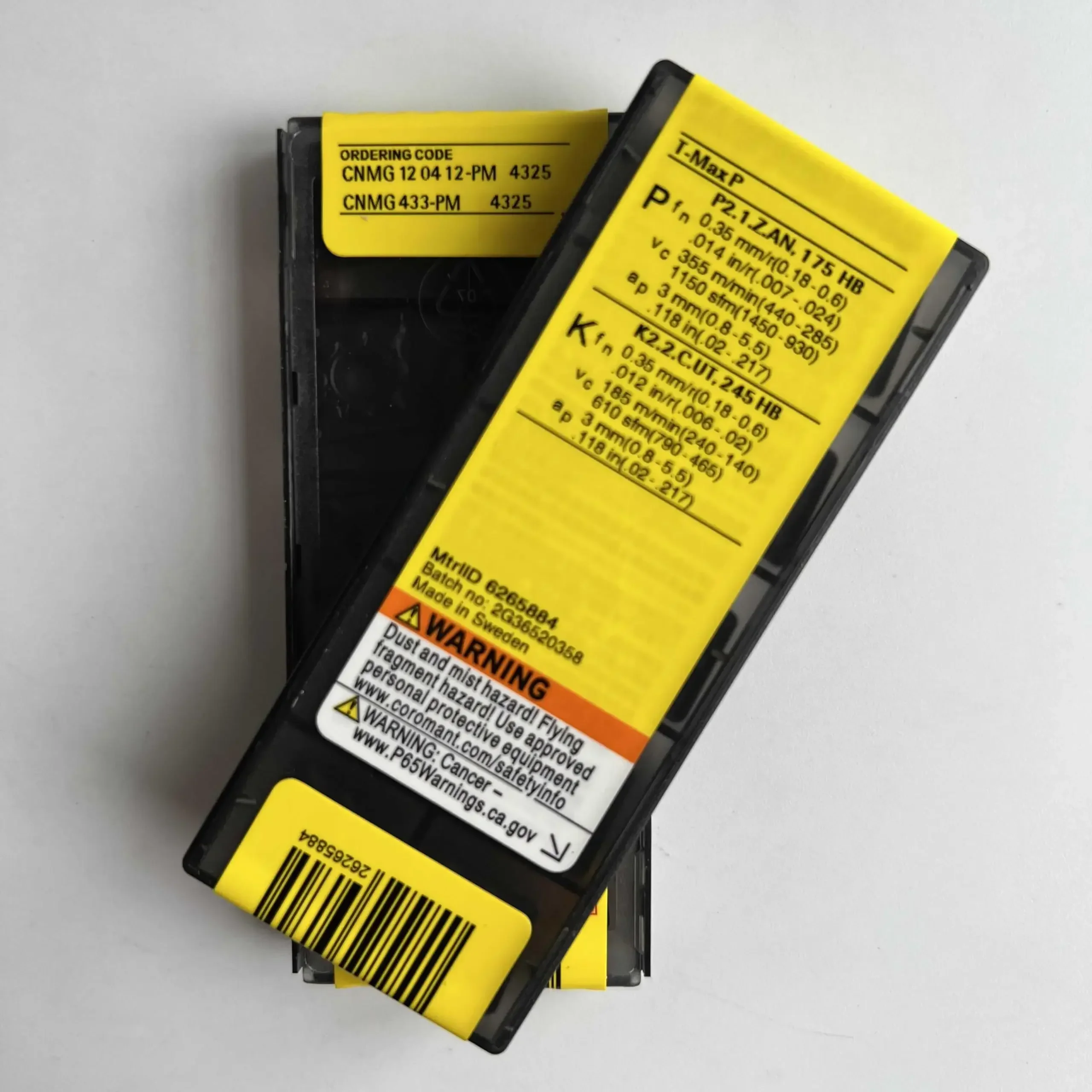 

CNMG120412-PM 4325 Alloy blade 10 PCS