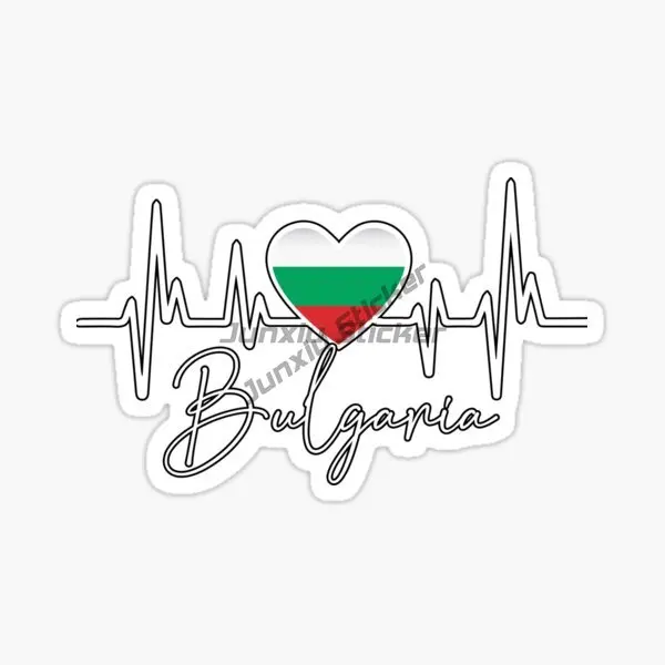 

BULGARIA BANSKO Map National Flag Vinyl Self-adhesive Sticker with Flag Book Fridge Motor Decorative Accessory Decal
