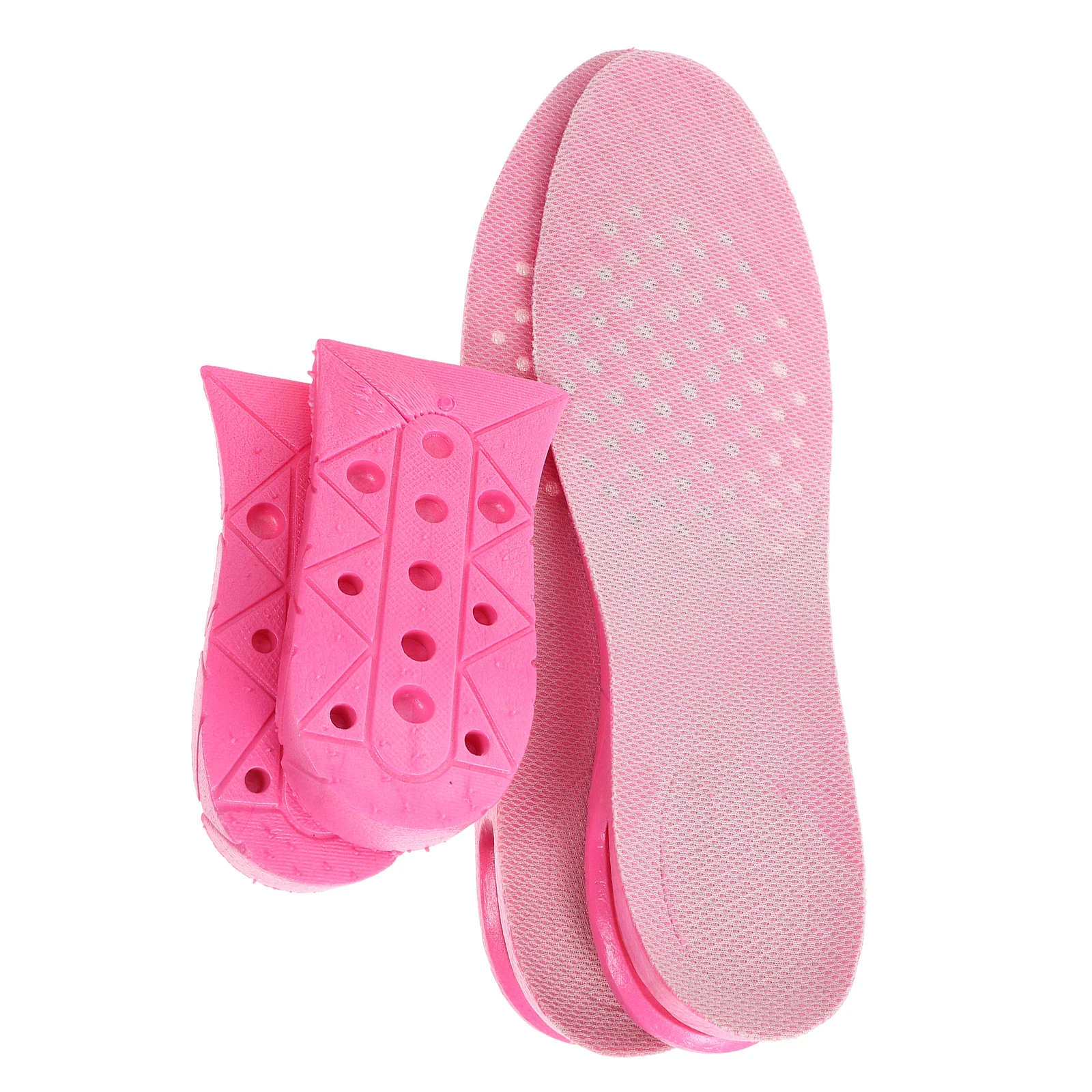 

Heightening Insoles PVC Invisible 225-270mm Trim Mesh Breathable Heel Lift Inserts Shoe Pads for Men Women Sneakers Boots