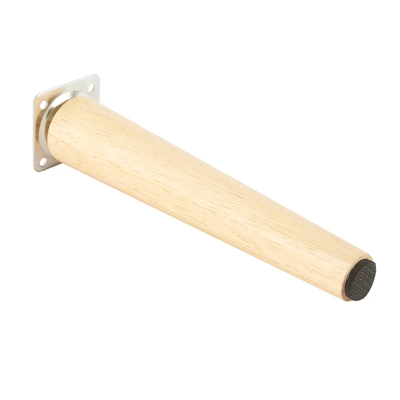 AB39-4 قطع أرجل قطع الأثاث الخشب الصلب الأثاث مستقيم أرجل الطاولة عدم الانزلاق أرجل كرسي استبدال الملحقات #3