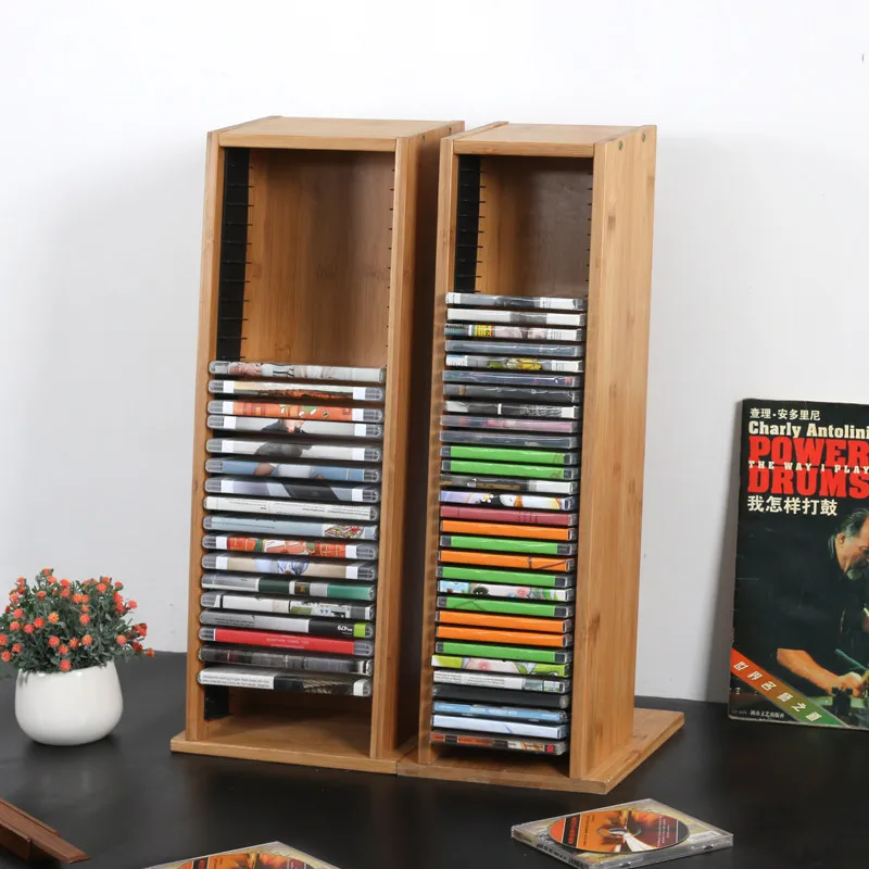 New Premium Sturdy Large Capacity CD/DVD/Game Disc Storage Rack, Multifunctional Organizer for PS4 Games, Bluray & Vinyl Records