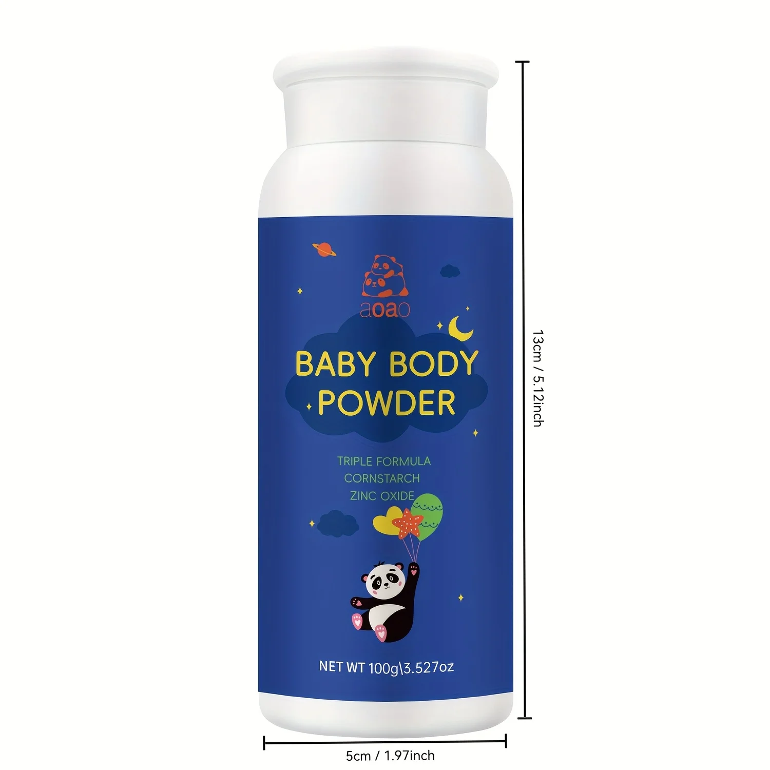 The Baby Powder Is Free from Talc, Mugwort, And Chamomile, Featuring a Fresh And Clean Scent in a 100G Package.