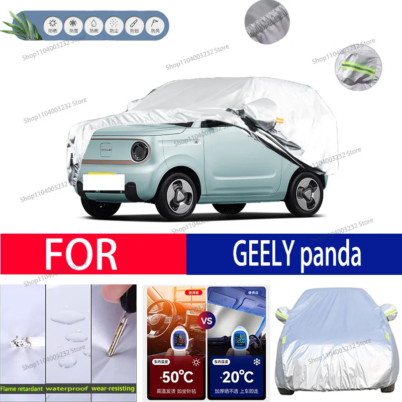 For GEELY panda Car clothing sun protection snow prevention antifreeze car protective cover  auto cover