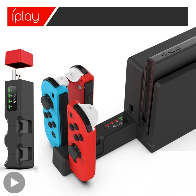 Charging Dock Base for Nintendo Switch OLED Console Joy Con Battery Charger Joycon Controller Accessory Docking Station Support