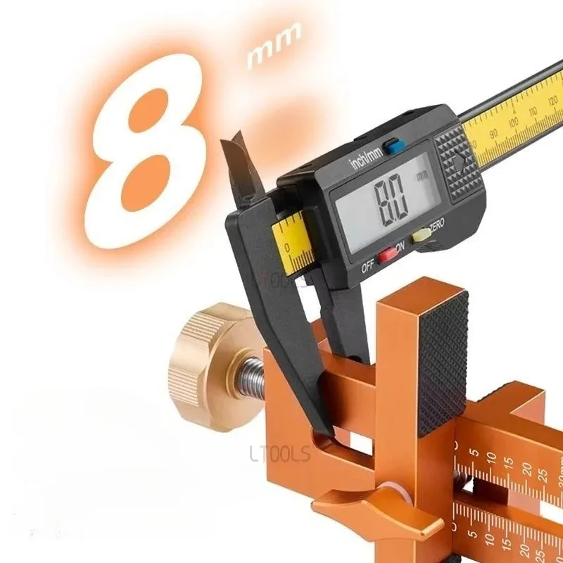 

Wardrobe Cabinet Door Panel Installation Jig Clamp Aluminum Alloy Positioning Opening Hole Tool Woodworking Auxiliary Hand Tools