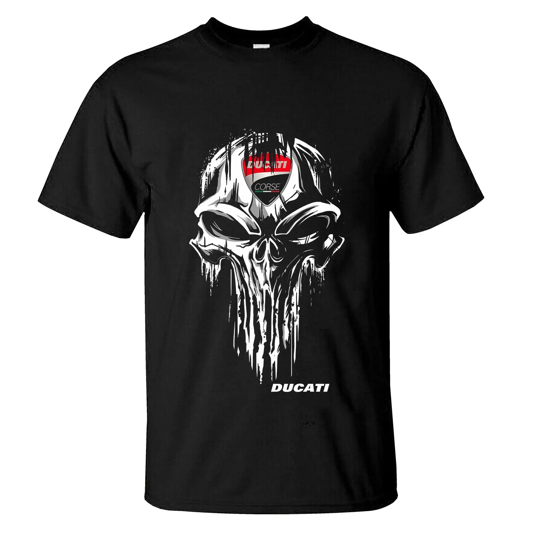 

2023 Fashion Tees Men T Shirt Casual Oversized Breathable Skull Essential T-shirt Graphic Youth Cloth Streetwear S-3XL