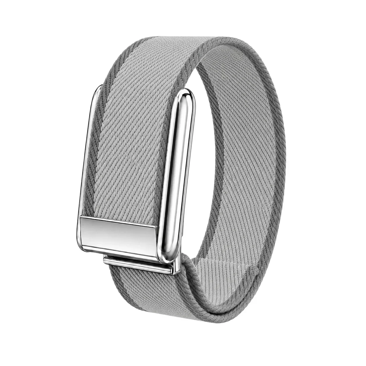 Nylon Sport Band for Whoop 5.0 Elastic Breathable Strap Edge-Line Textured Woven Bracelet for Whoop 5.0
