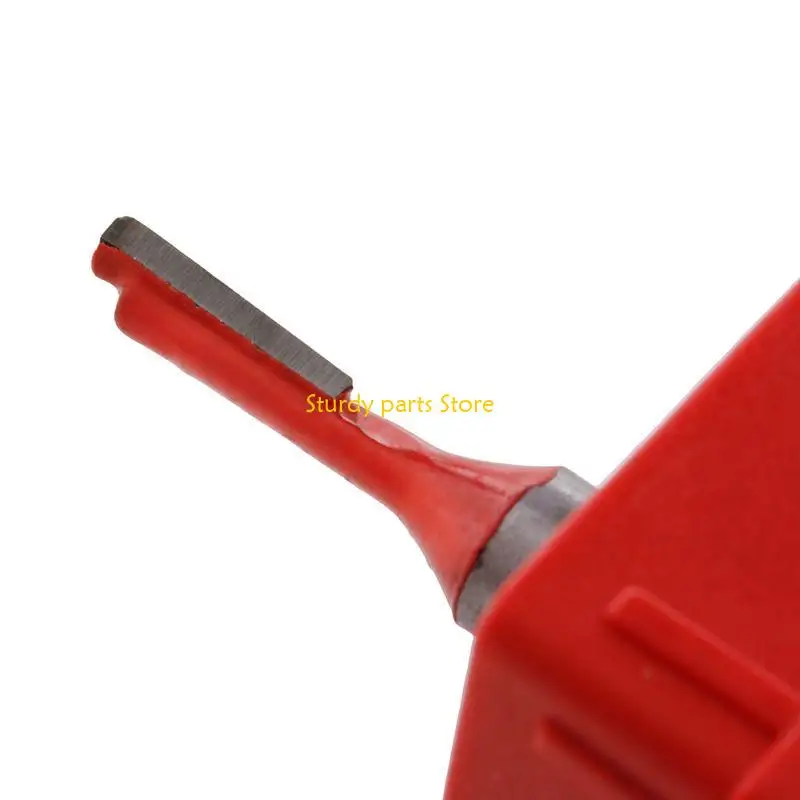 97QC 1/4 "Хэнк 1/8" лезвия прямой карбид -карбид одиночная флейта.