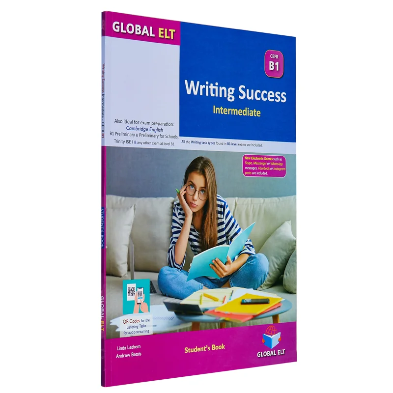 Buku Siswa Writing Success Level B1 BARU 2023 Buku Linda Lethem GLOBAL ELT 9781805370345