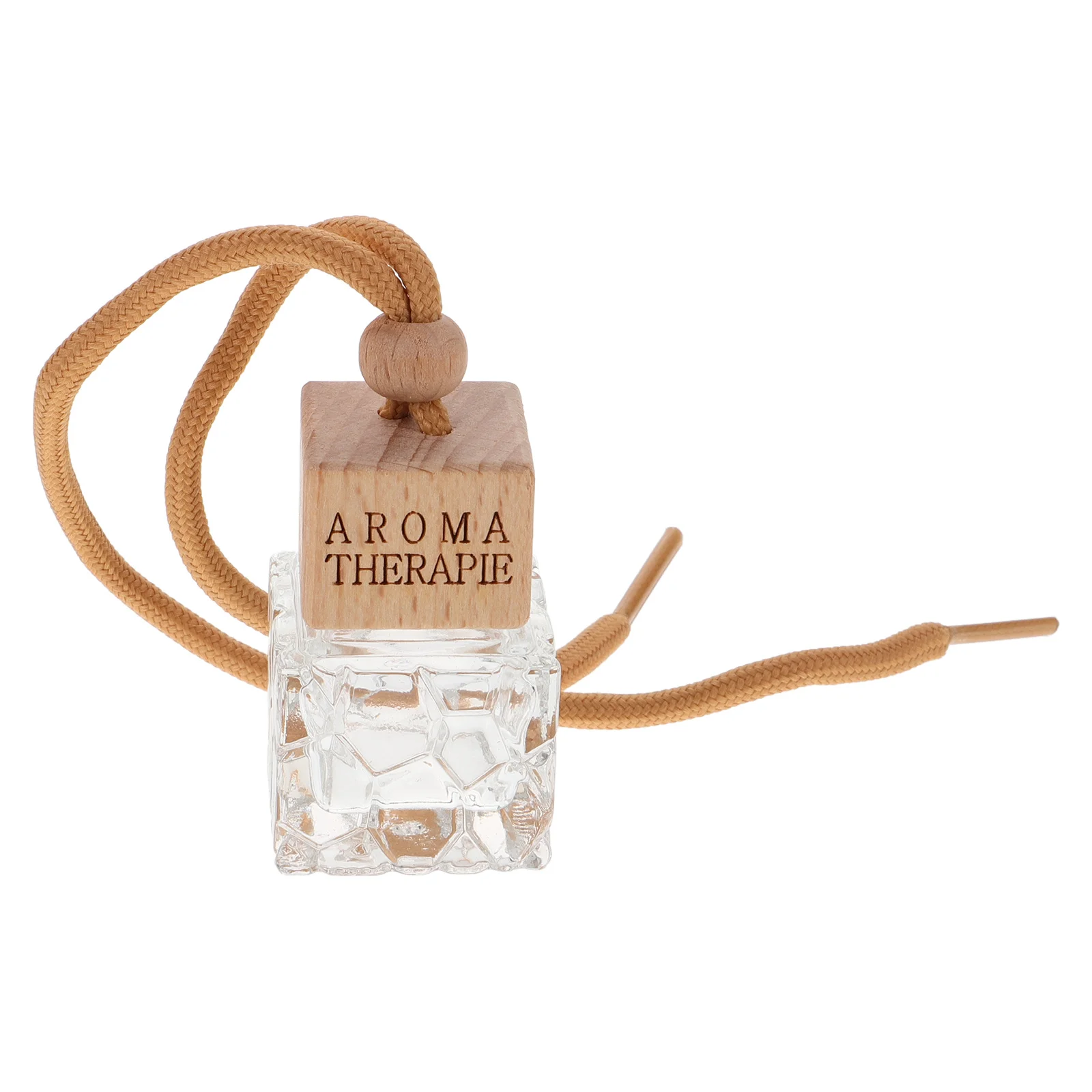 

8ml Car Perfume Bottle Hanging Air Freshener Glass Vial Pendant Elegant Stylish Interior Accessory Car Diffuser Bottle