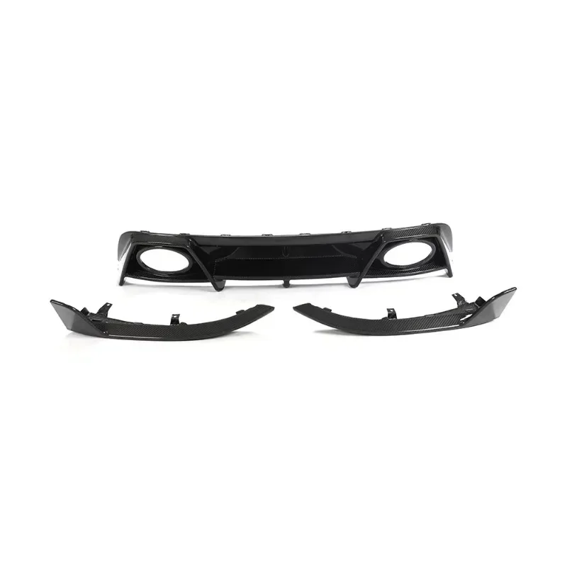 Dry Carbon Fiber 992 Rear Bumper Diffuser for Porsche 911 992 Turbo S Coupe 2-Door 2019-2021