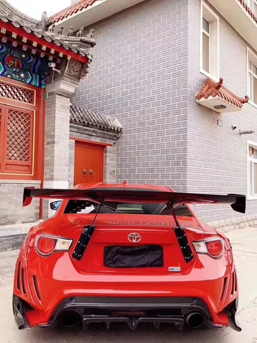 스바루 BRZ V1 탄소 섬유 FRP 뒷 트렁크 리드 부츠 자동차 스포일러 날개 외부 튜닝 액세서리 용 Toyota GT86 용