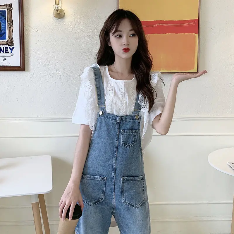 

Комбинезоны женские, лето-осень, клубная одежда, Activeon, пляжные ноги, расклешенные брюки с заклепками, большие размеры, карманы-спагетти с принтом букв плюс