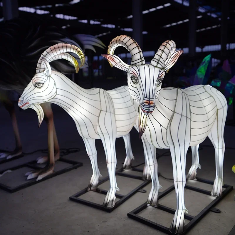 Goat Festival Traditional Lanterns Halloween Decorative Lighting Outdoor New Year