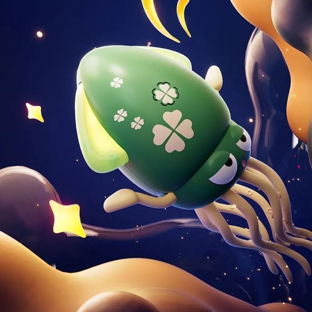 Elektrisches tanzendes Oktopus-Spielzeug, automatische Schaukel, Krabbeln, Tanzen, automatische Hindernisvermeidung, Oktopus-Sensor-Spielzeug mit LED-Musik für Kinder