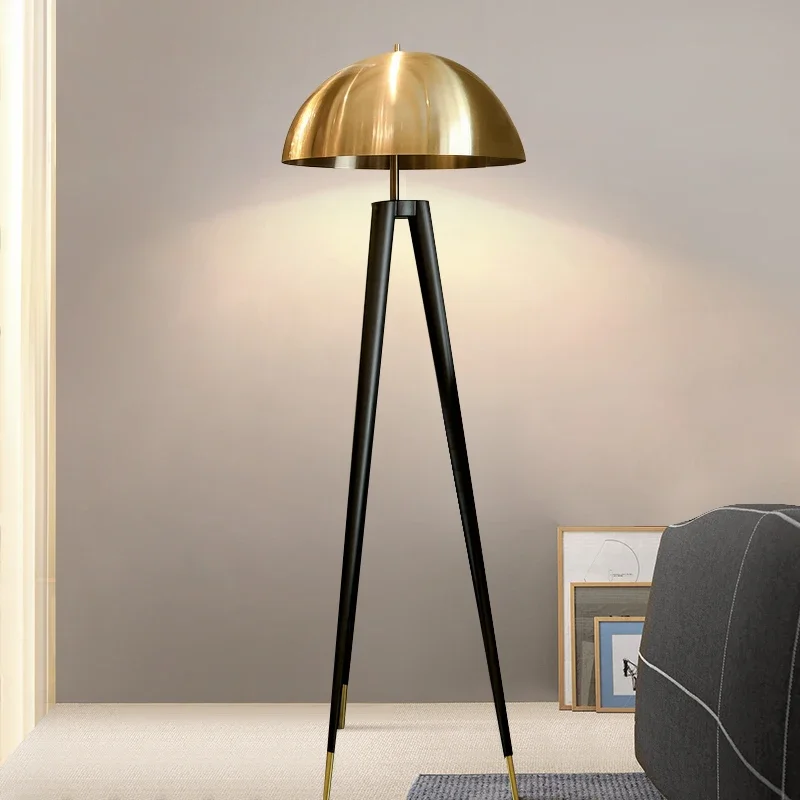 Postmodern Floor Lamp Led Mushroom Floor Lamps For Living Room Bedroom Nordic Home Decor Designer Simple Tripod Standing Lamp