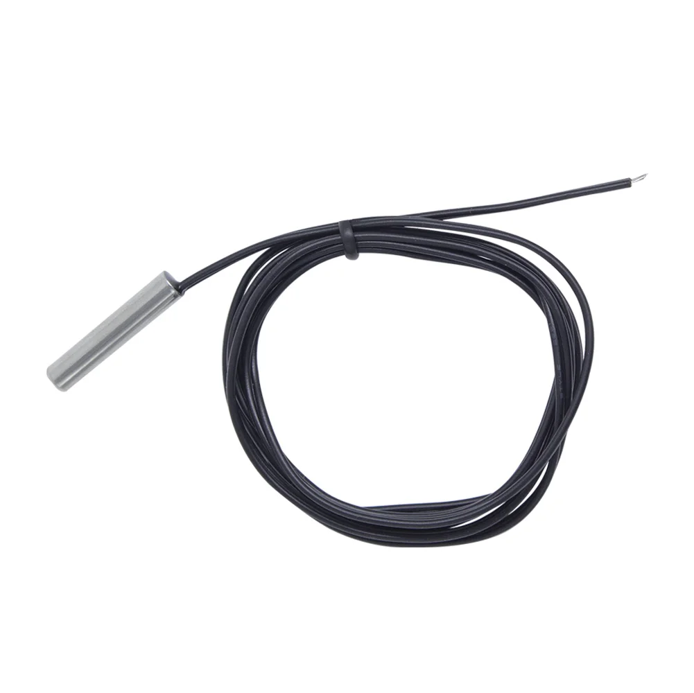 10K 1% 3950สายไฟ Probe W1209 1M กันน้ำ NTC Thermistor Temperature Sensor