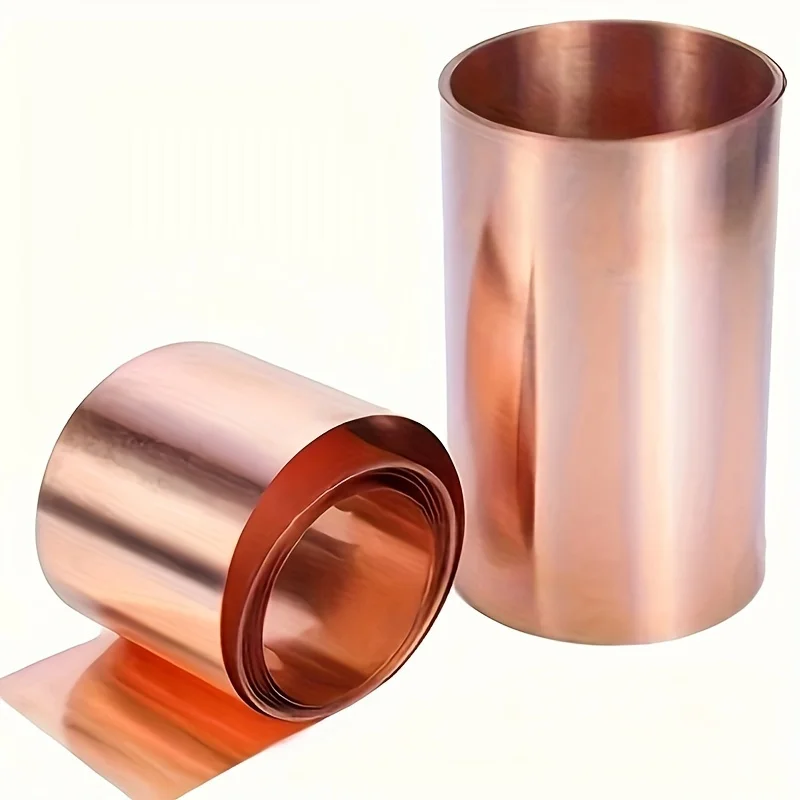 1PC Copper Plate Roll 0.2mm Thick Metal Pure Copper Plate, Copper Strip, Copper Sheet, Metal Sheet, Foil