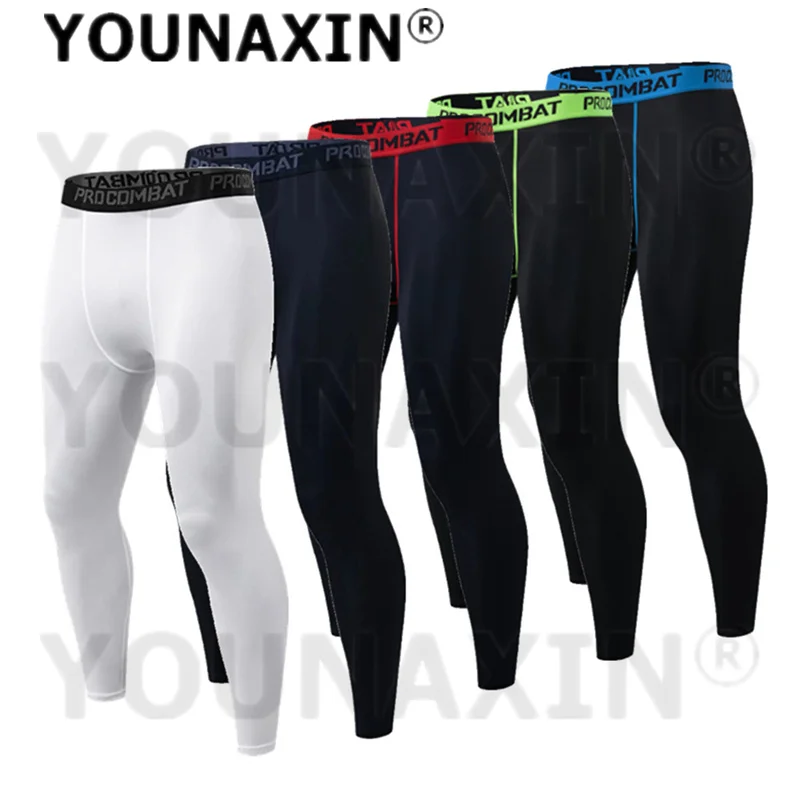 

Men's Base Layer Yoga Pants Gym Leggings Fitness Basketball Running Outdoor Cycling Training Sports Trousers S M L XL 2XL 3XL