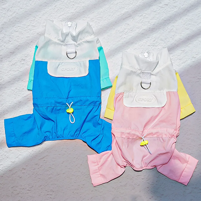 

Lightweight Windproof Summer Pet Dog Cat Pet Cat Clothes Dog Supplies Four-legged Clothes For Small Dog
