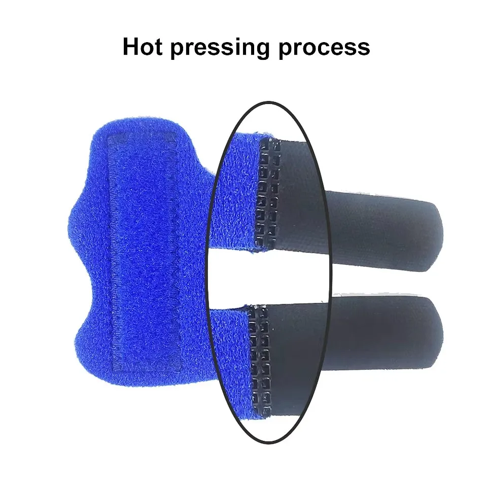 LOOGDEEL 1 قطعة قابل للتعديل جبيرة الاصبع هدفين المدمج في سبائك الألومنيوم مطرقة إصبع هدفين جميع أصابع وتر الإصدار لتخفيف الآلام #5