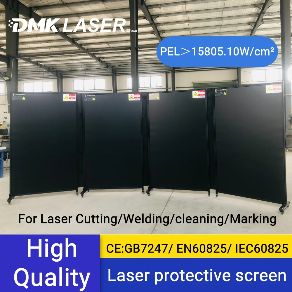 DMK Laser Safety protective screen Shield for Laser Welding cutting Cleaning Essential Equipment Parts anti laser radiation